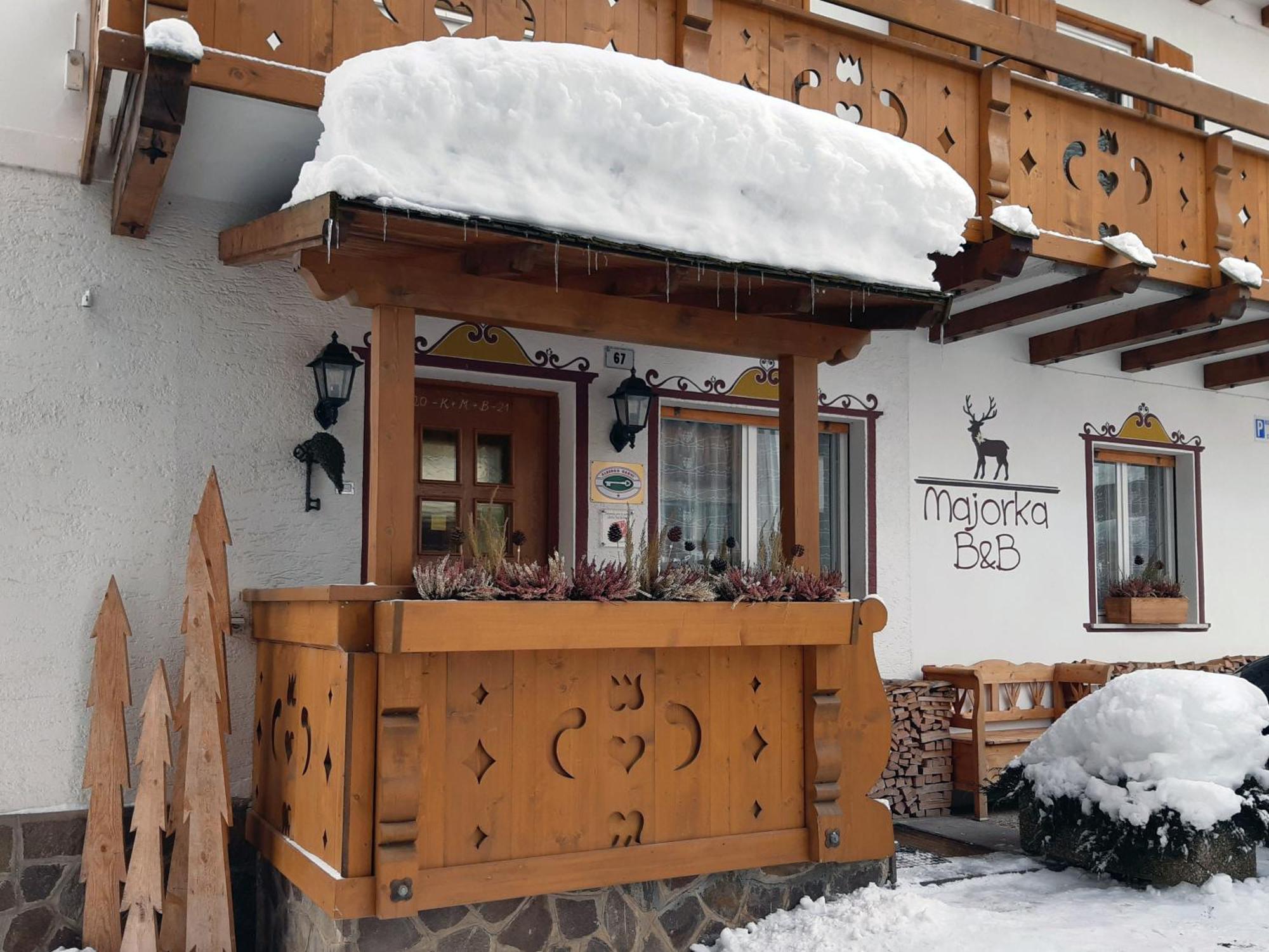 Albergo Majorka Canazei Bagian luar foto